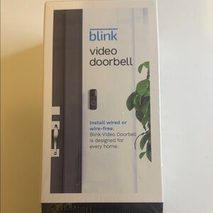 Blink Video Doorbell - Black